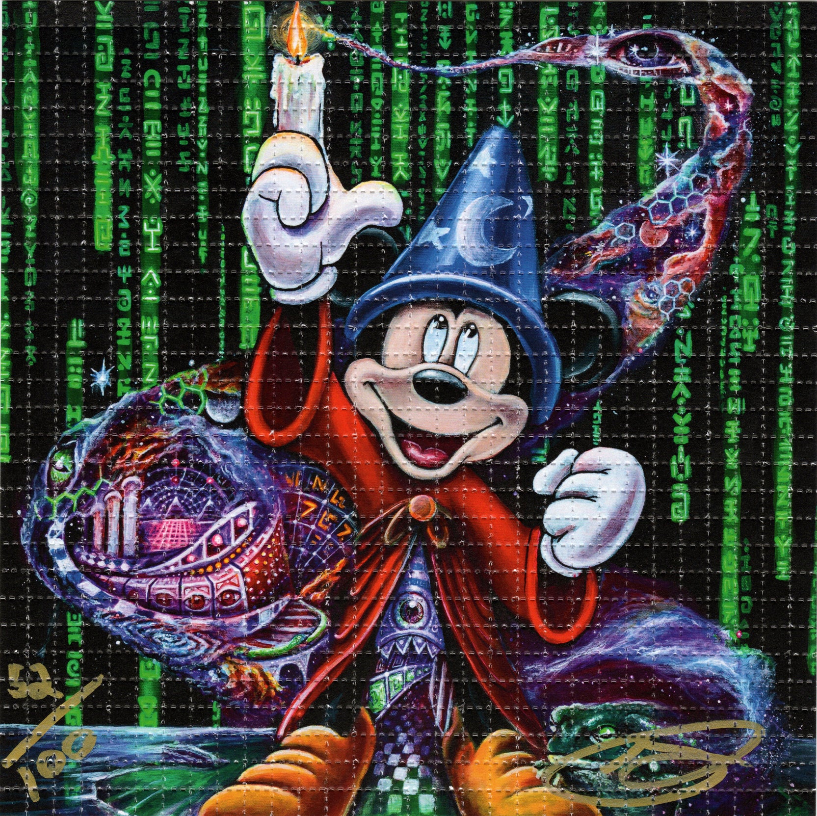 Special Limited Edition, Rare, Vintage or Signed blotter Art – Key