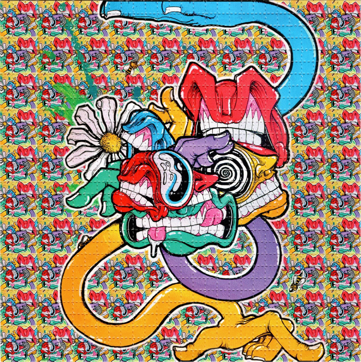 Get In Where You Can Fit In by Aaron Brooks - ABrooks Art SIGNED by Aaron Limited Edition LSD blotter art print