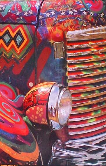HUGE FURTHUR BUS GRILL poster unsigned