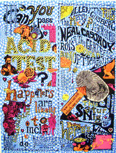 Signed "Can You Pass the Acid Test?" Poster