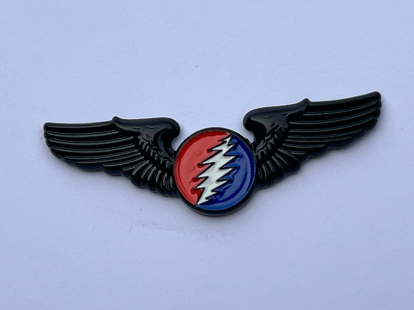 Black Wings Dead Bolt Pin