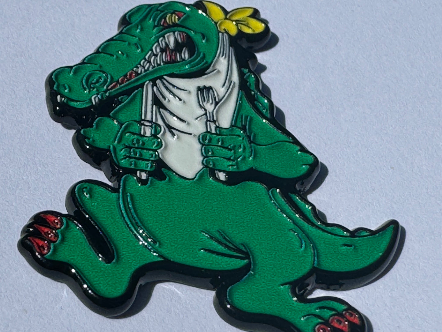 Grateful Dead Alligator Jerry Garcia Hat Lapel Pin