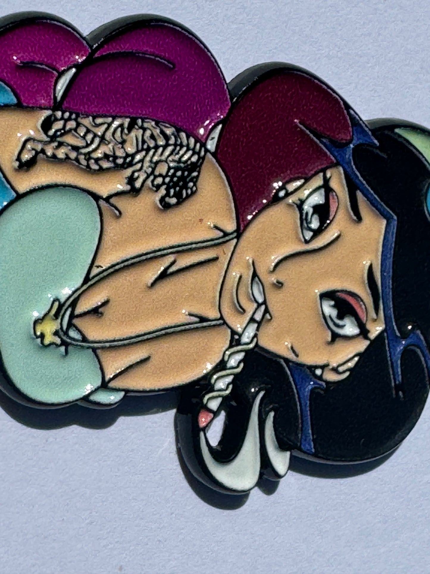 Smokin' Groovy Jasmine Hat Lapel Pin