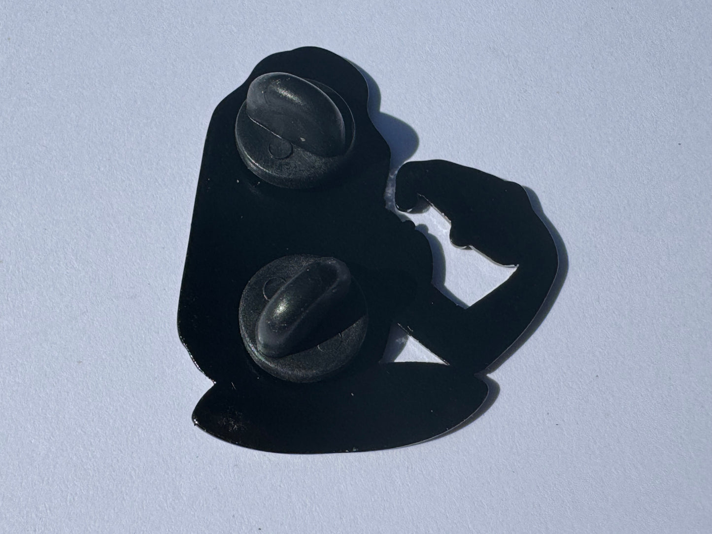 Alice Eats Pizza In Wonderland Hat Lapel Pin