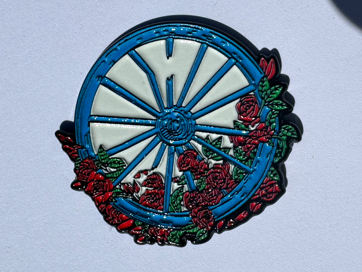 The Wheel Grateful Dead Hat Lapel Pin
