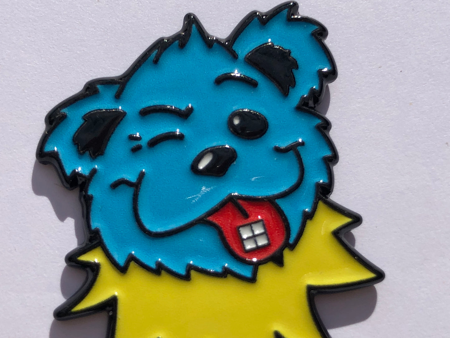 Dancing Jerry Bear with Tabs Pin