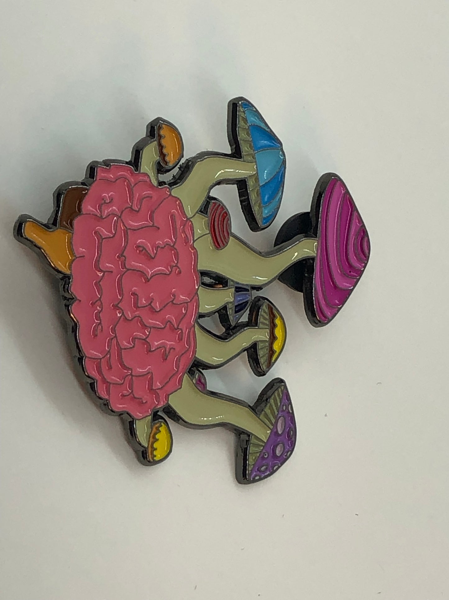 My Brain On Shrooms Pin