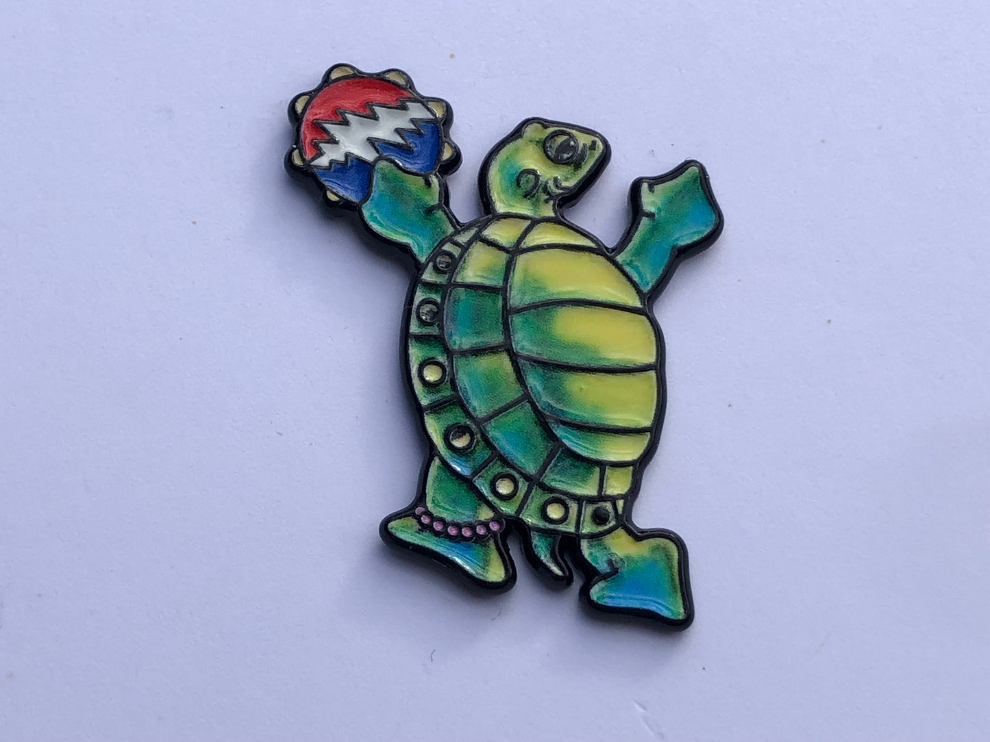 Tambourine Terrapin Grateful Dead Pin