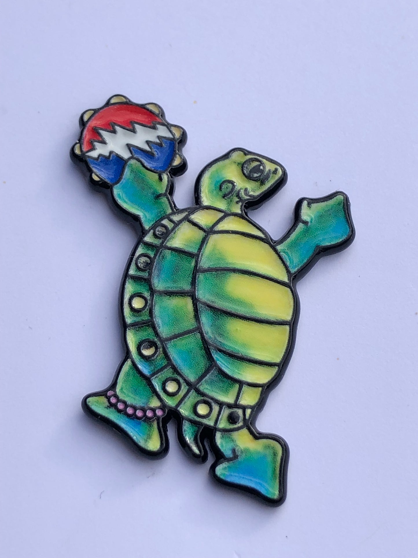 Tambourine Terrapin Grateful Dead Pin