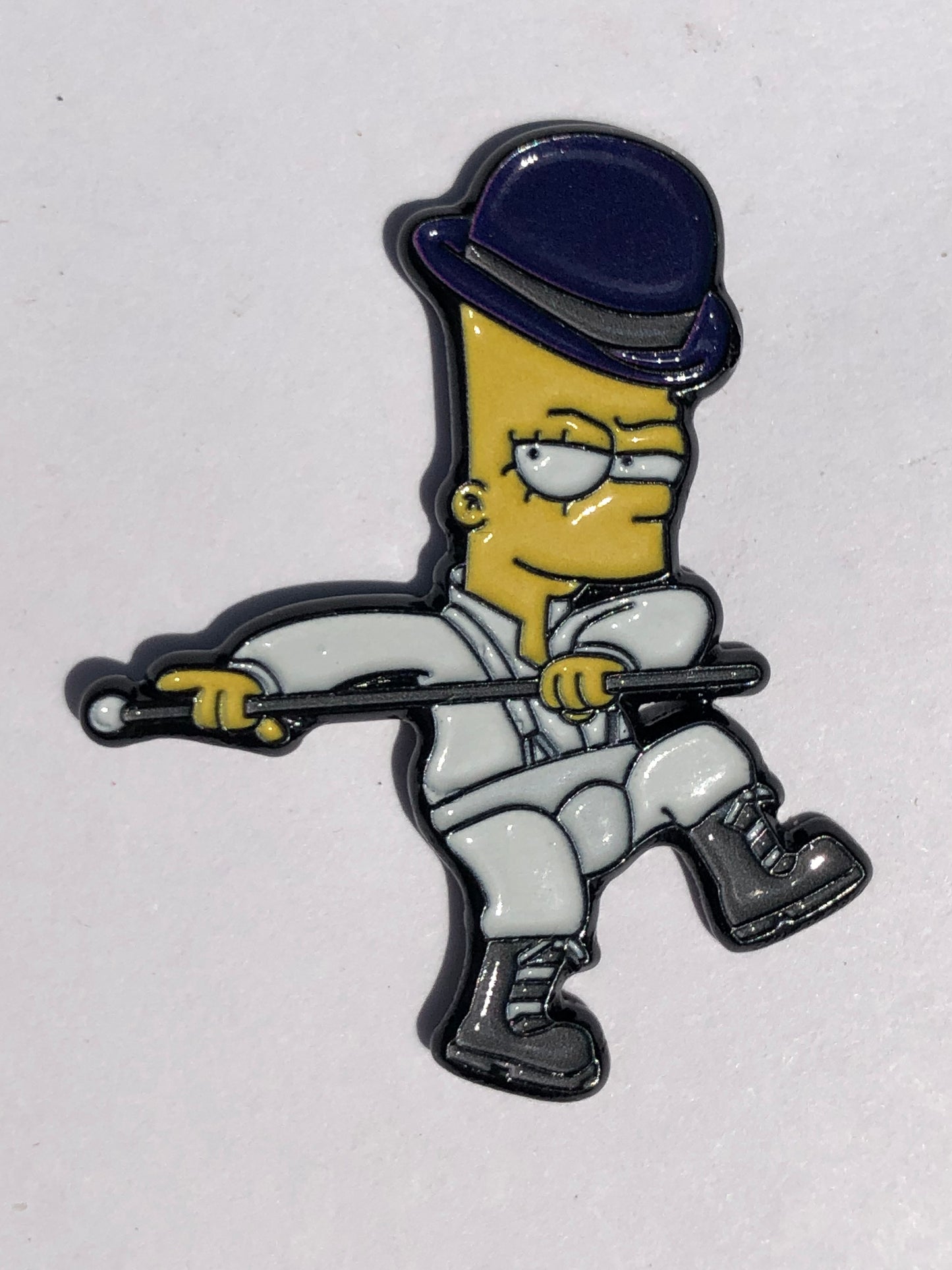 Bart Clockwork Orange Pin