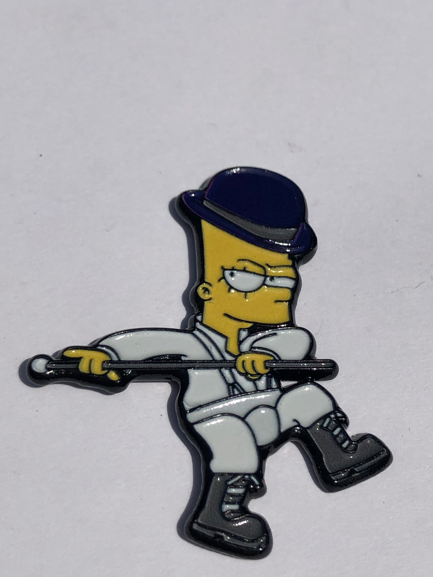 Bart Clockwork Orange Pin
