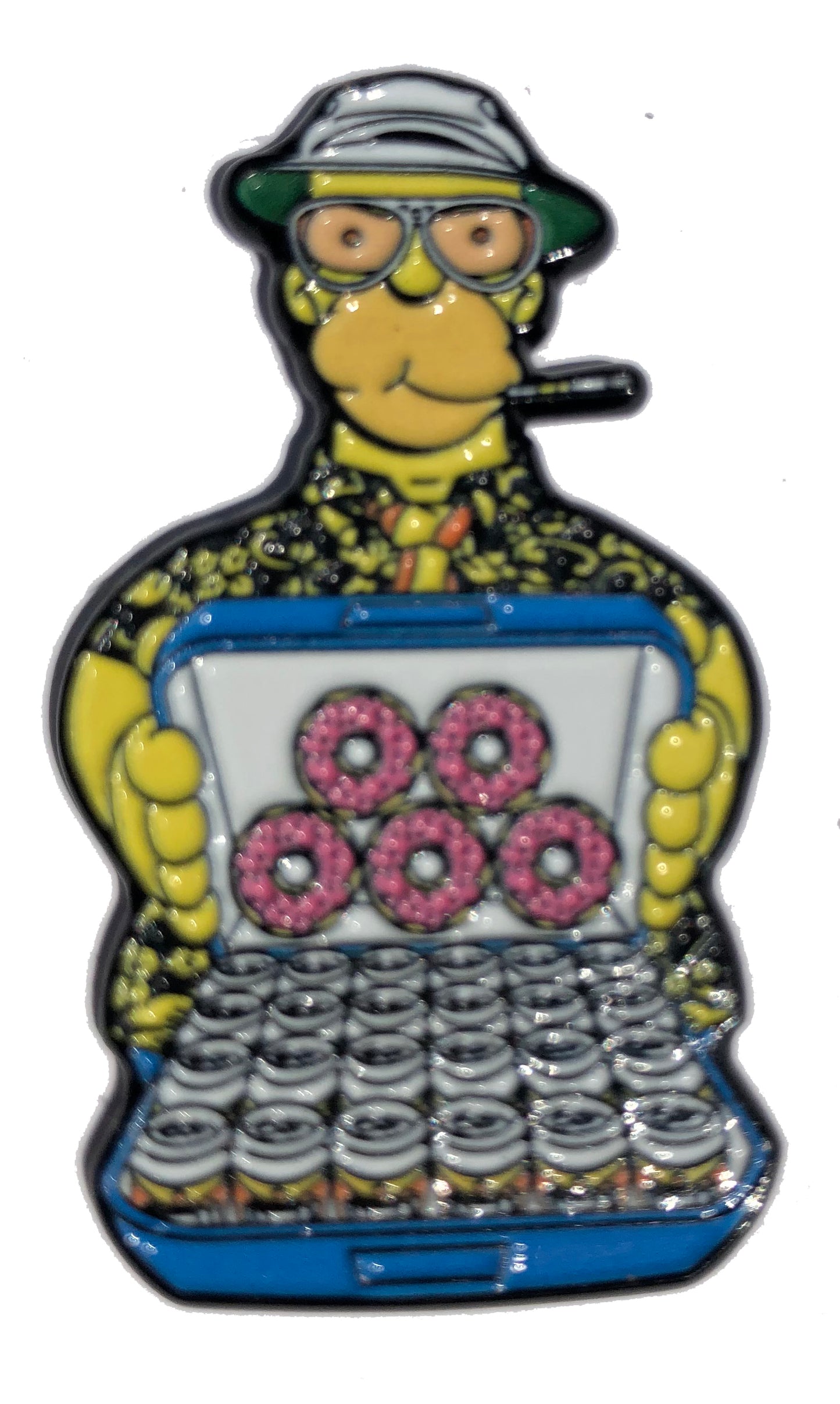 Homer HST Case of Donuts Pin