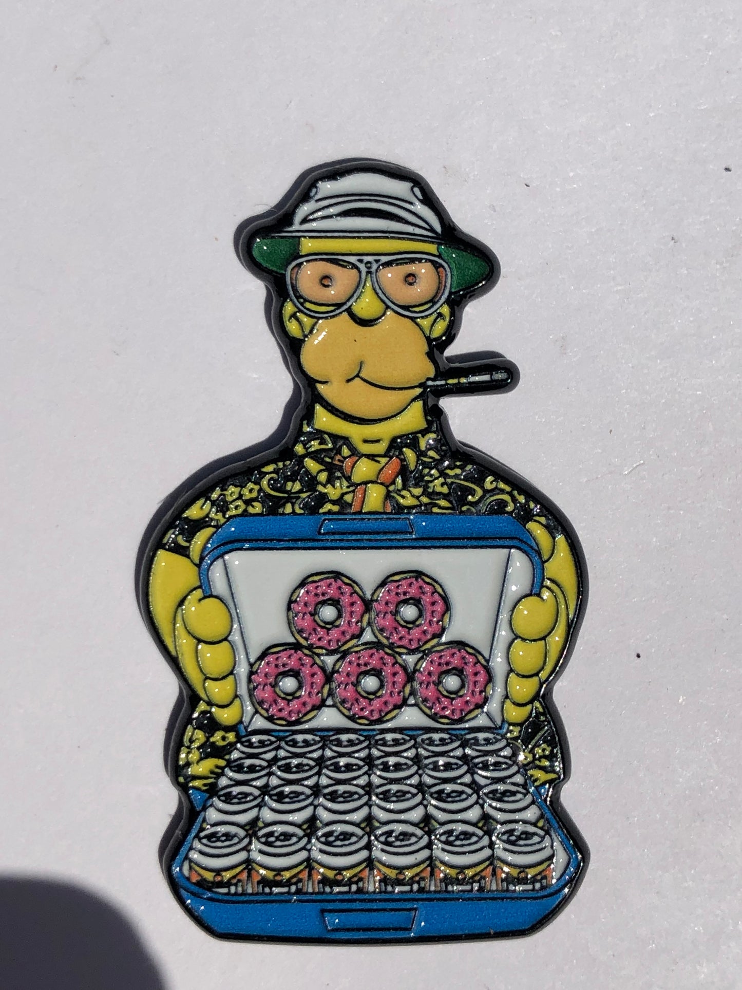 Homer HST Case of Donuts Pin