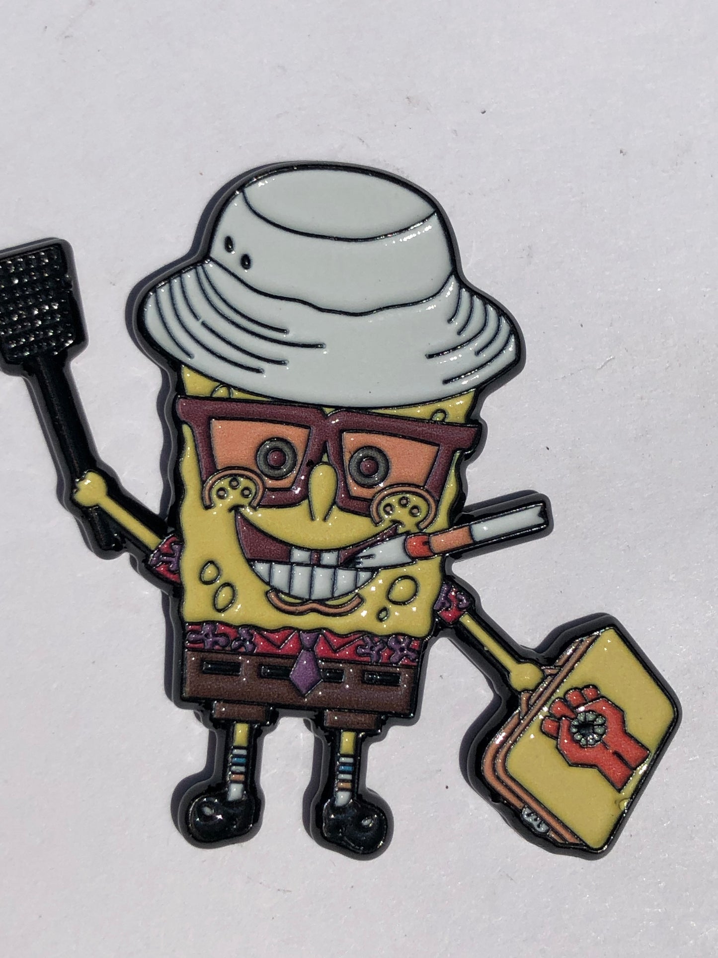 Sponge Hunter S Thompson Pin
