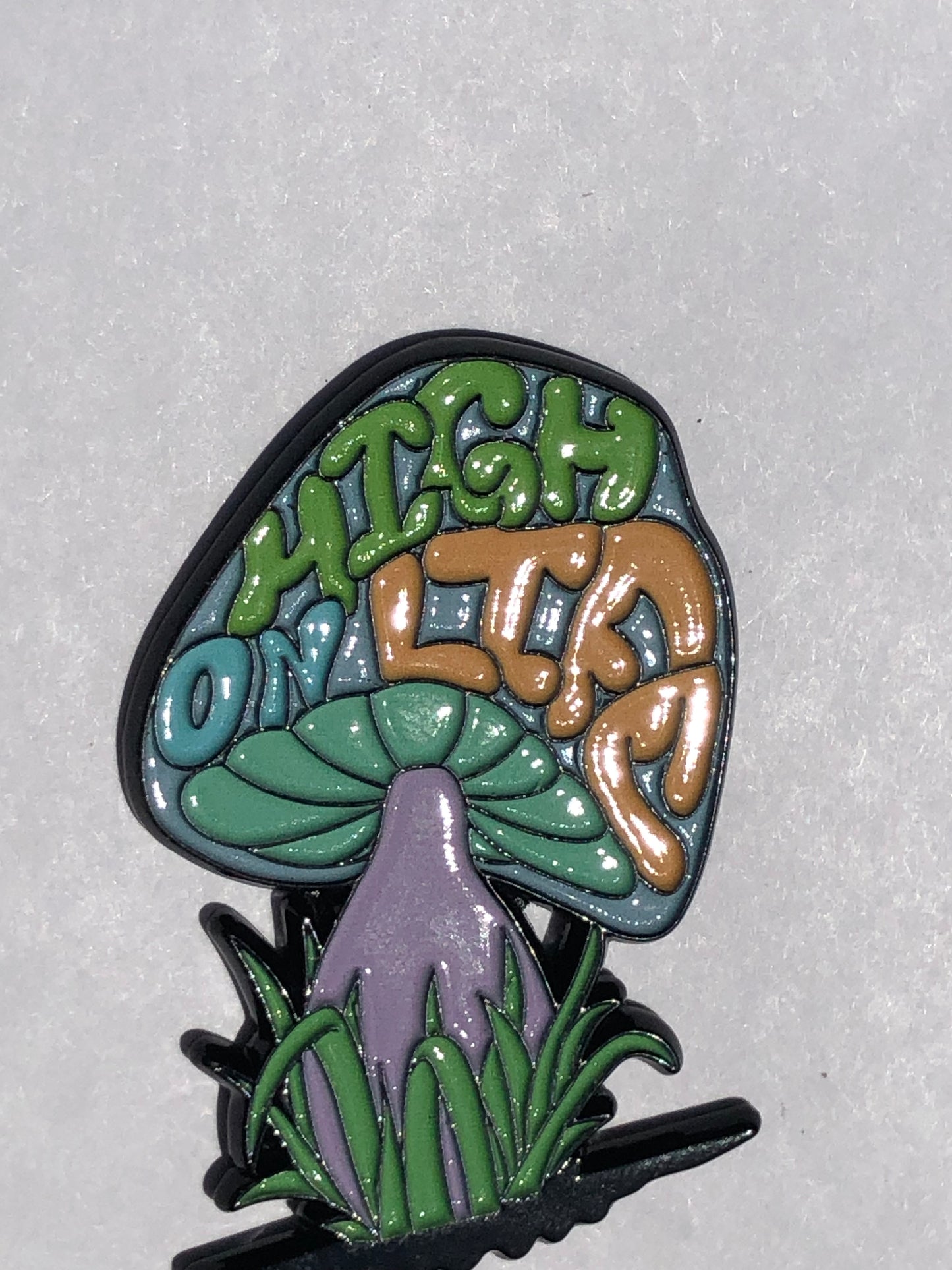 High On Life Mushroom Pin