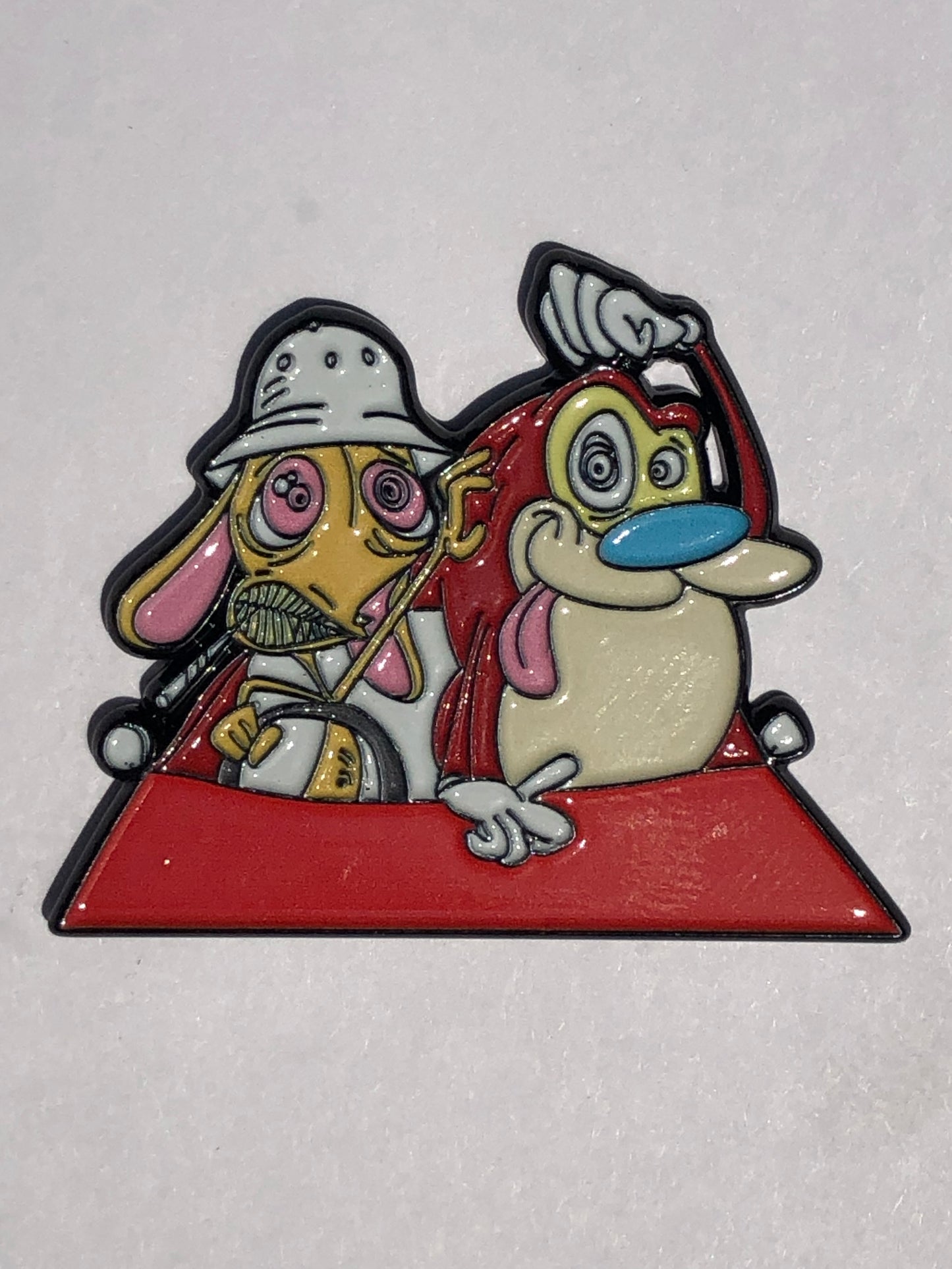 Ren & Stimpy Fear and Loathing Pin