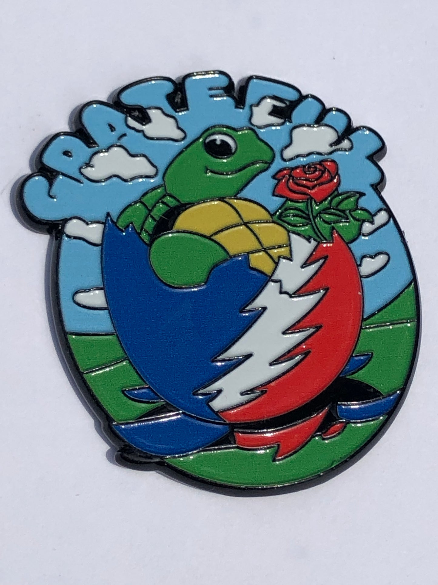 Grateful Terrapin Hatching Egg Pin