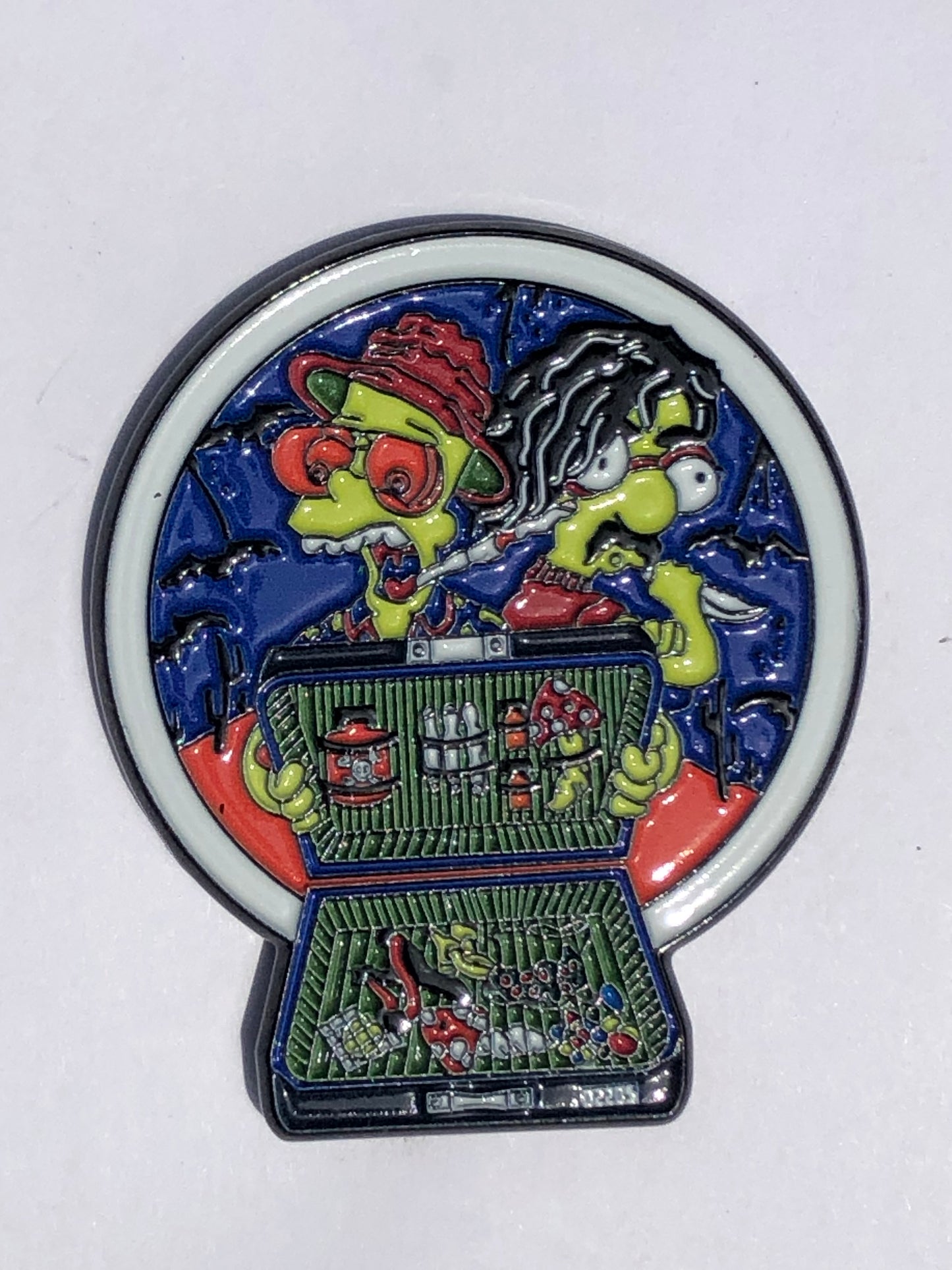 Homer Fear and Loathing Oscar Zeta Acosta Pin