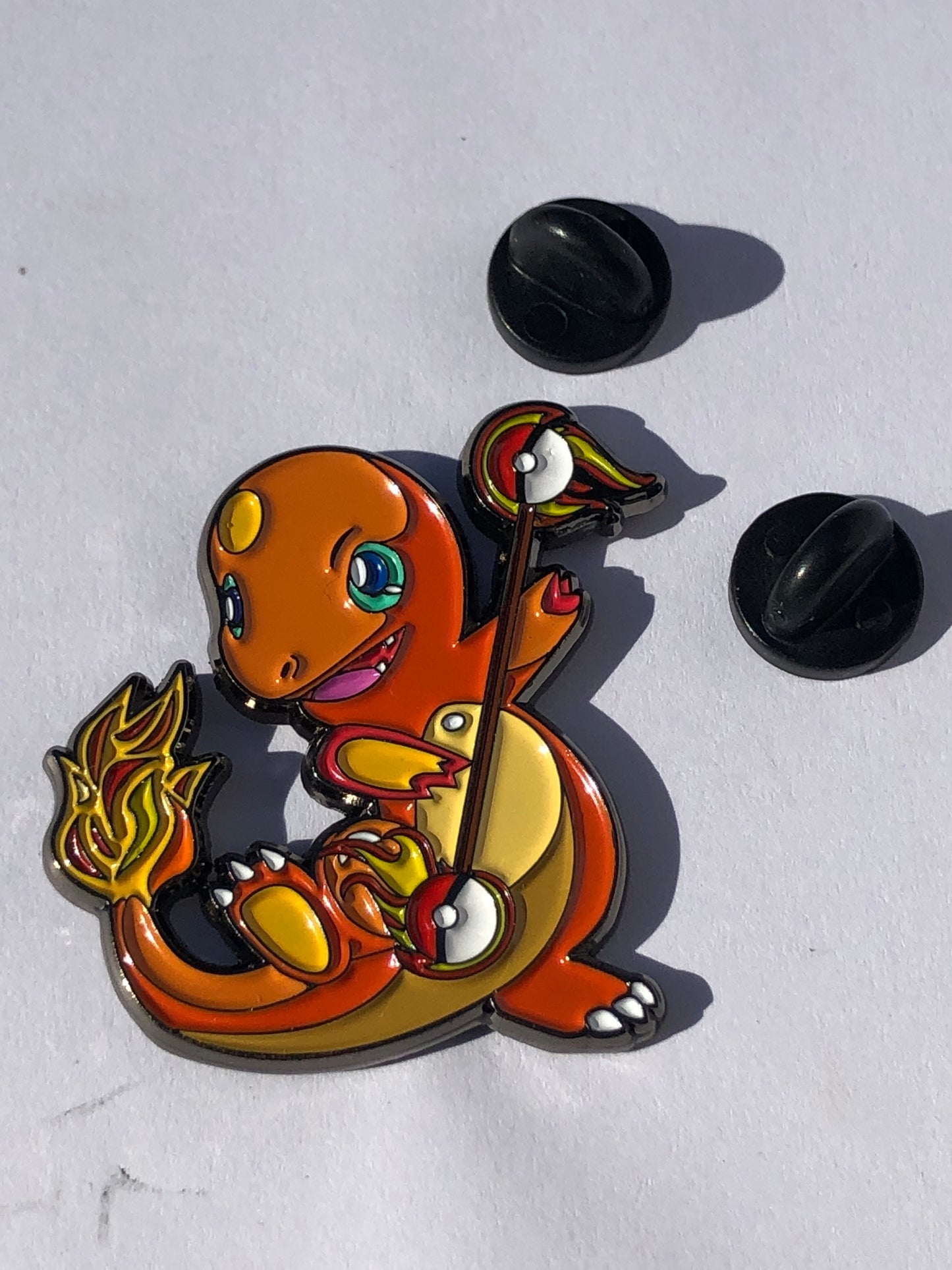 Festival Charm-ander Spinning Poi  Pin