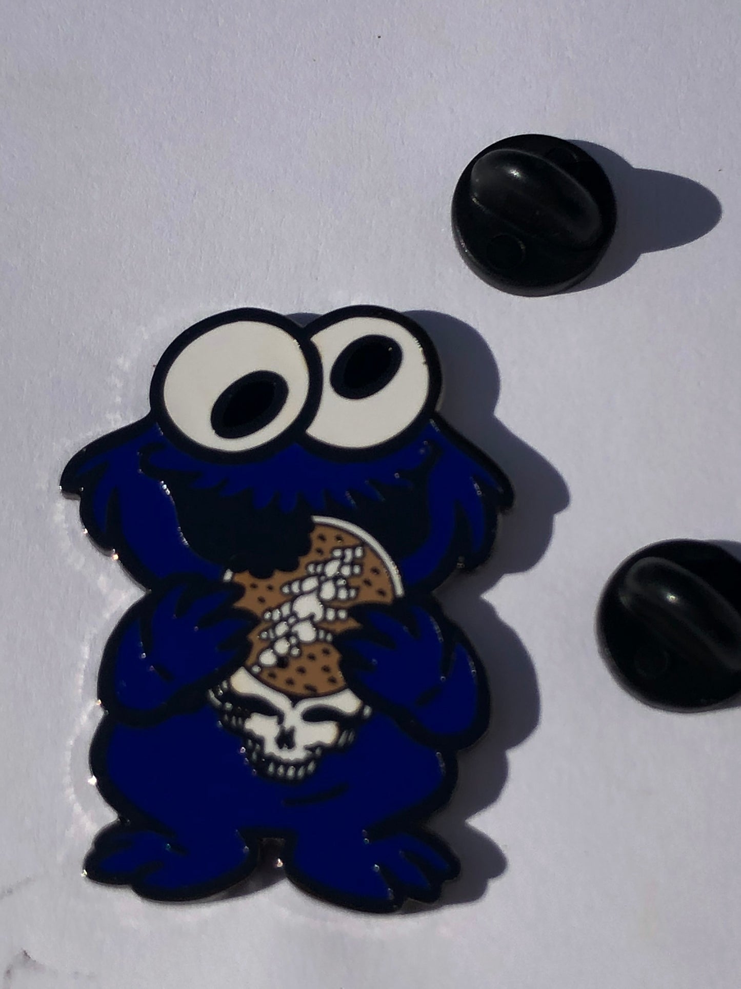 Grateful Cookie Monster Pin