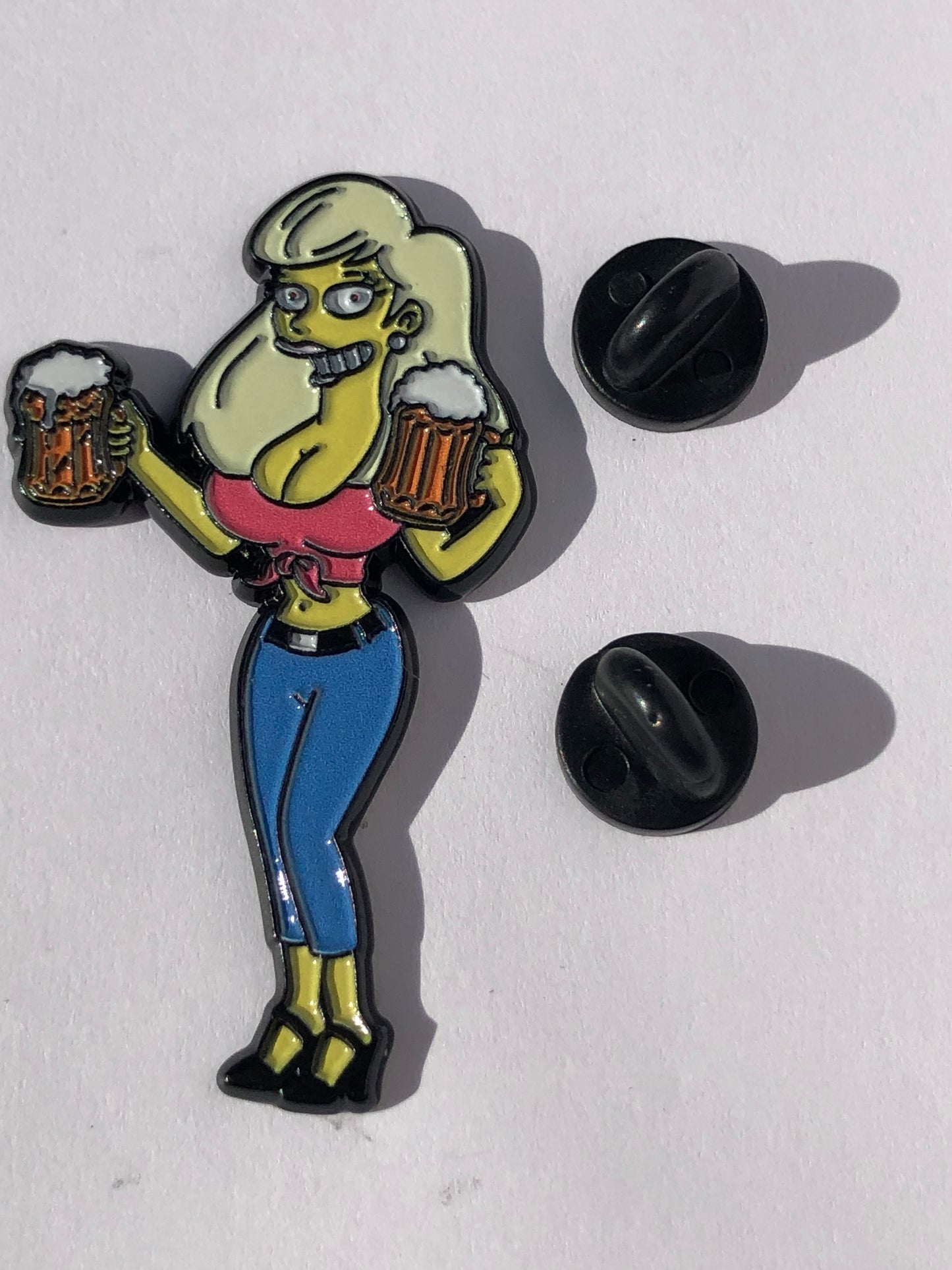 Simpson Gretchen as St Pauli Beer Girl Pin