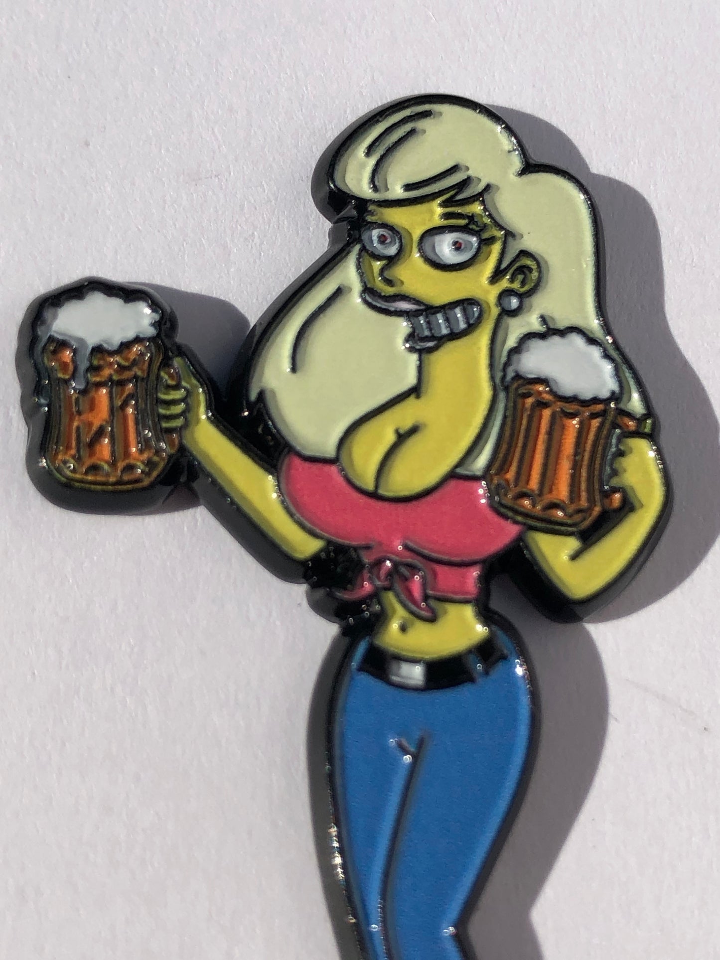 Simpson Gretchen as St Pauli Beer Girl Pin