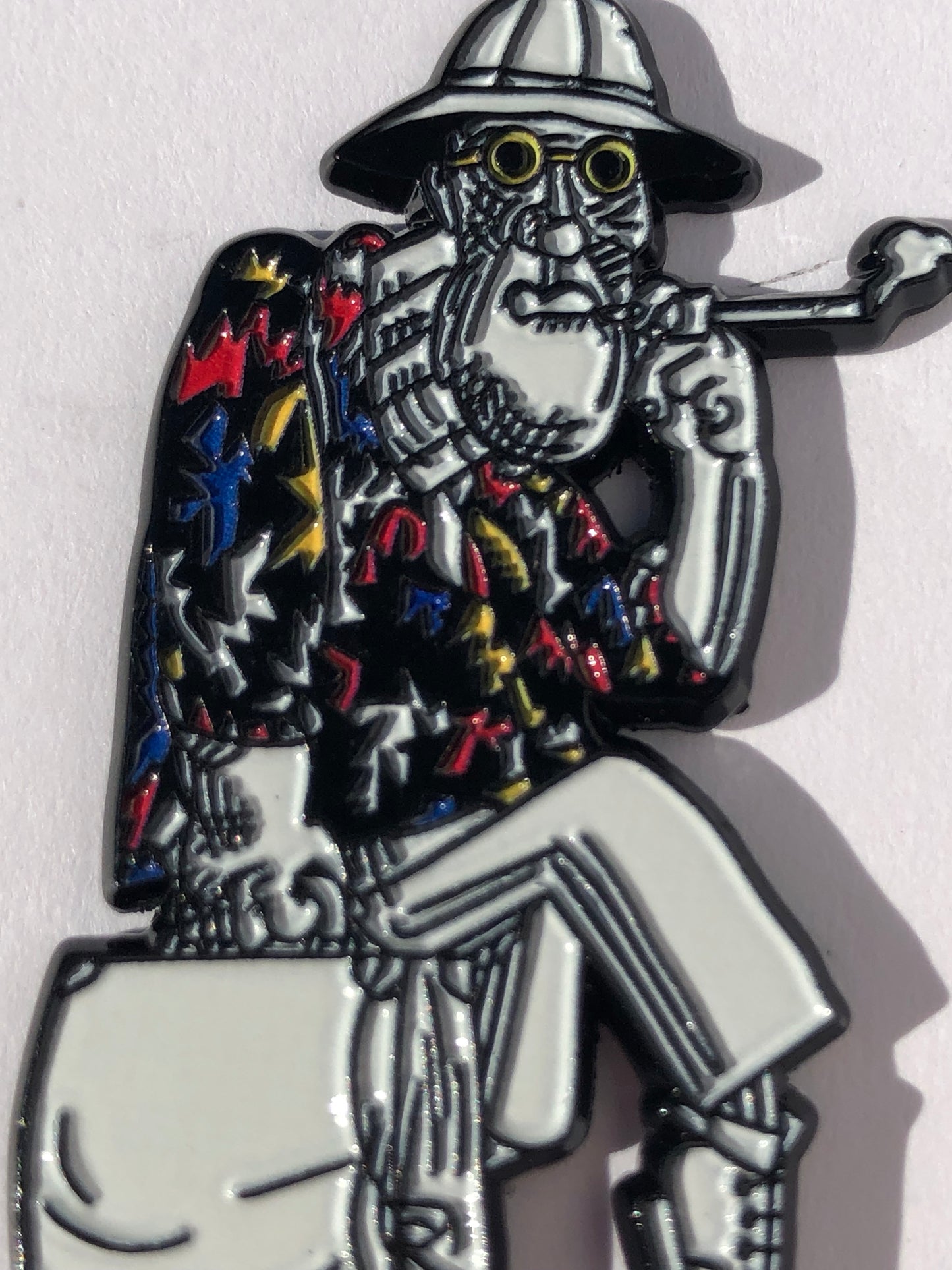 Hunter S Thompson Gonzo Fear & Loathing Pin