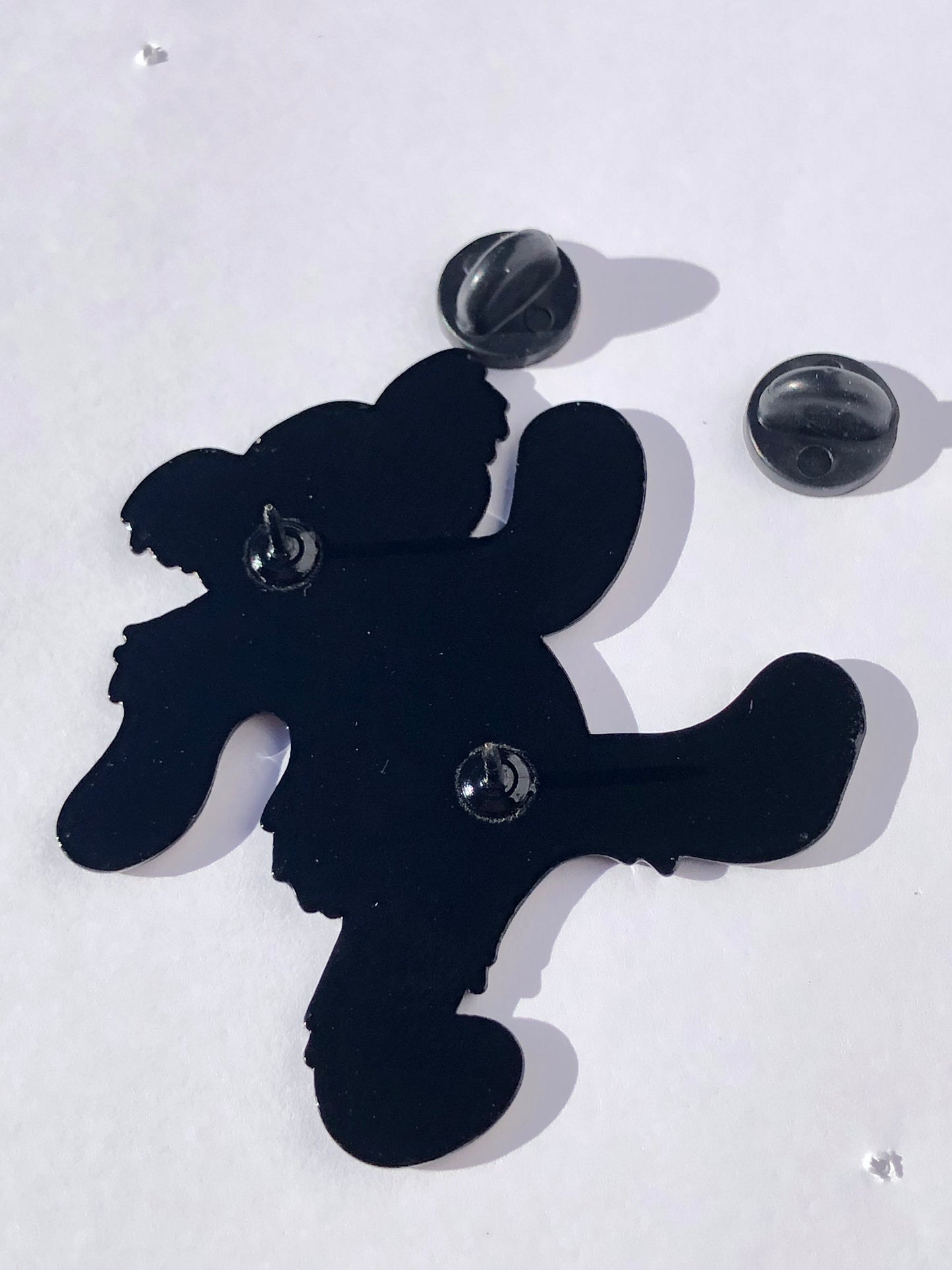 Grateful Patchwork Marching Bear Pin