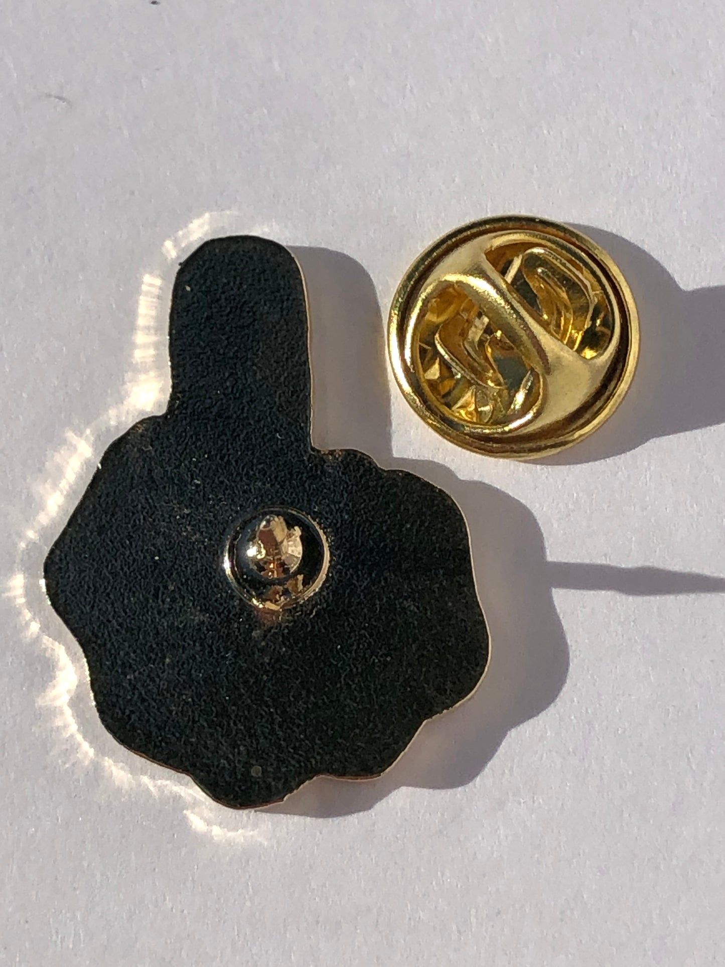 Flipping Finger FU Birdie Pin