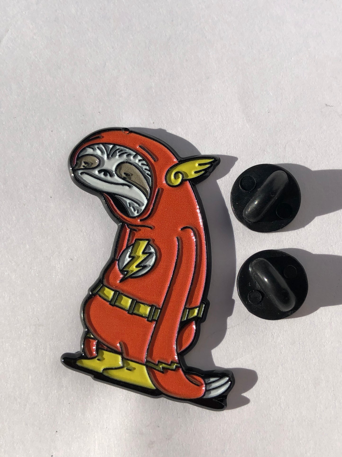 Flash  Sloth Pin