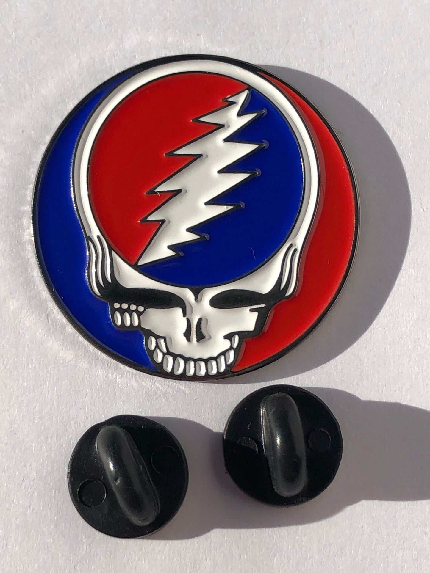 Classic Grateful Stealie Pin