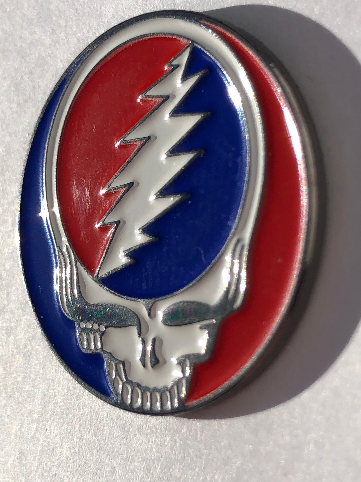 Classic Grateful Stealie Pin