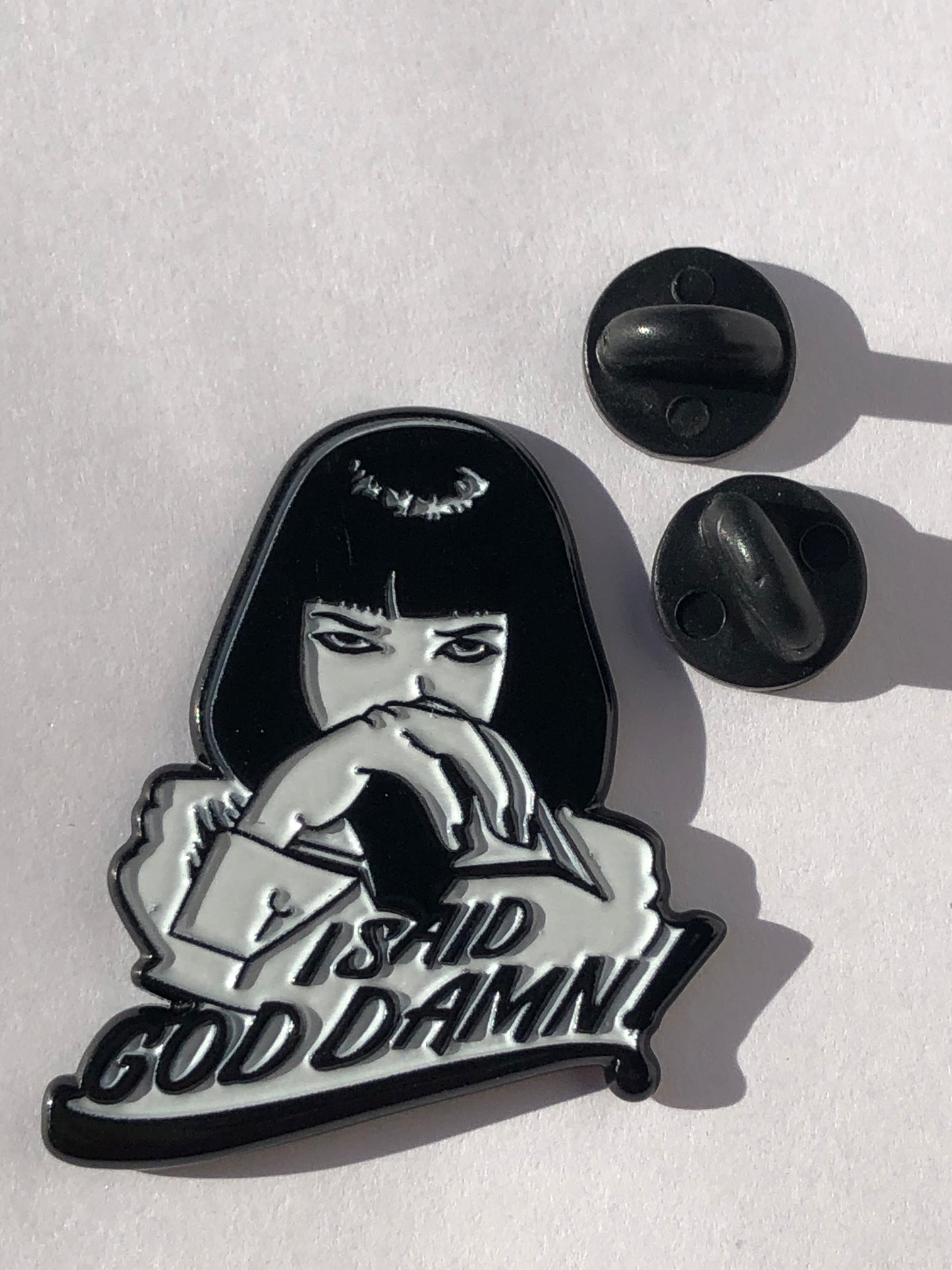 I Said God Damn Pin