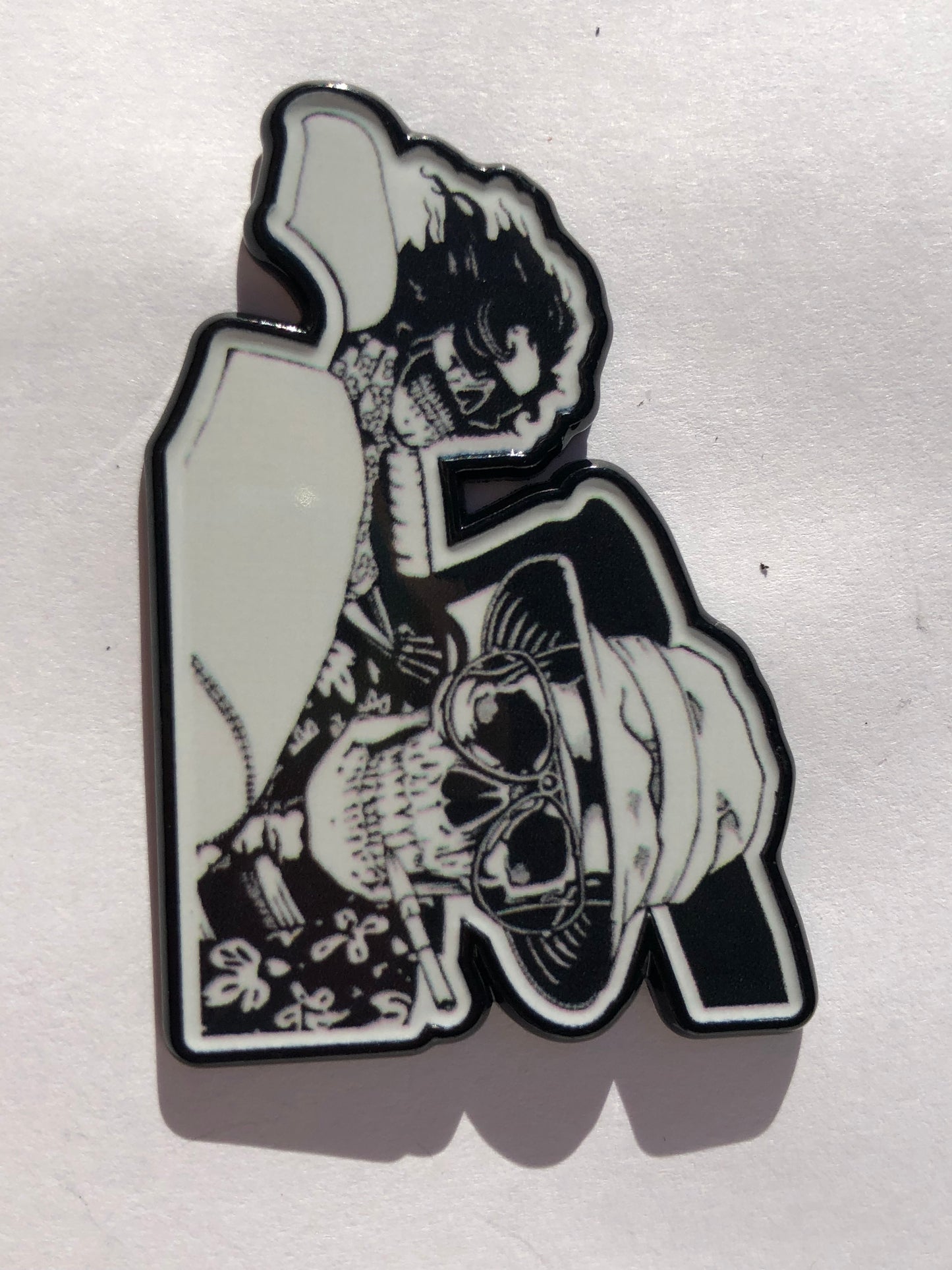 Fear & Loathing Skulls Drive Hunter Thompson Pin