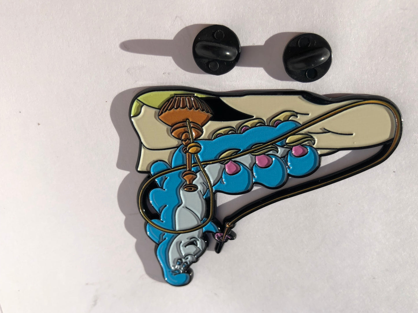 Hookah Smoking Caterpillar Pin