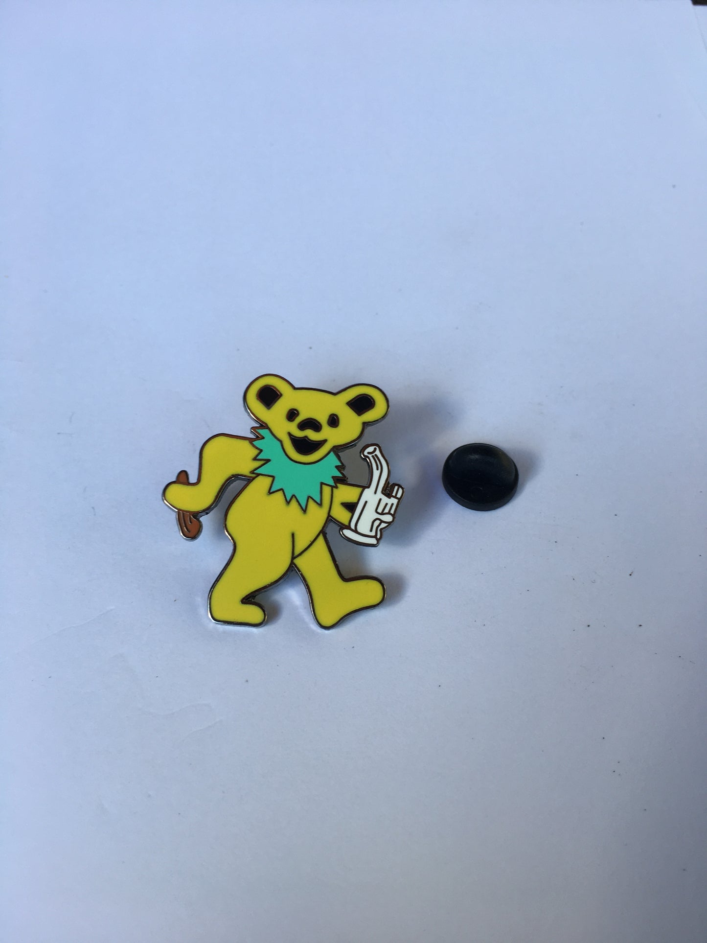 Yellow Marching Bear Dabs Pin