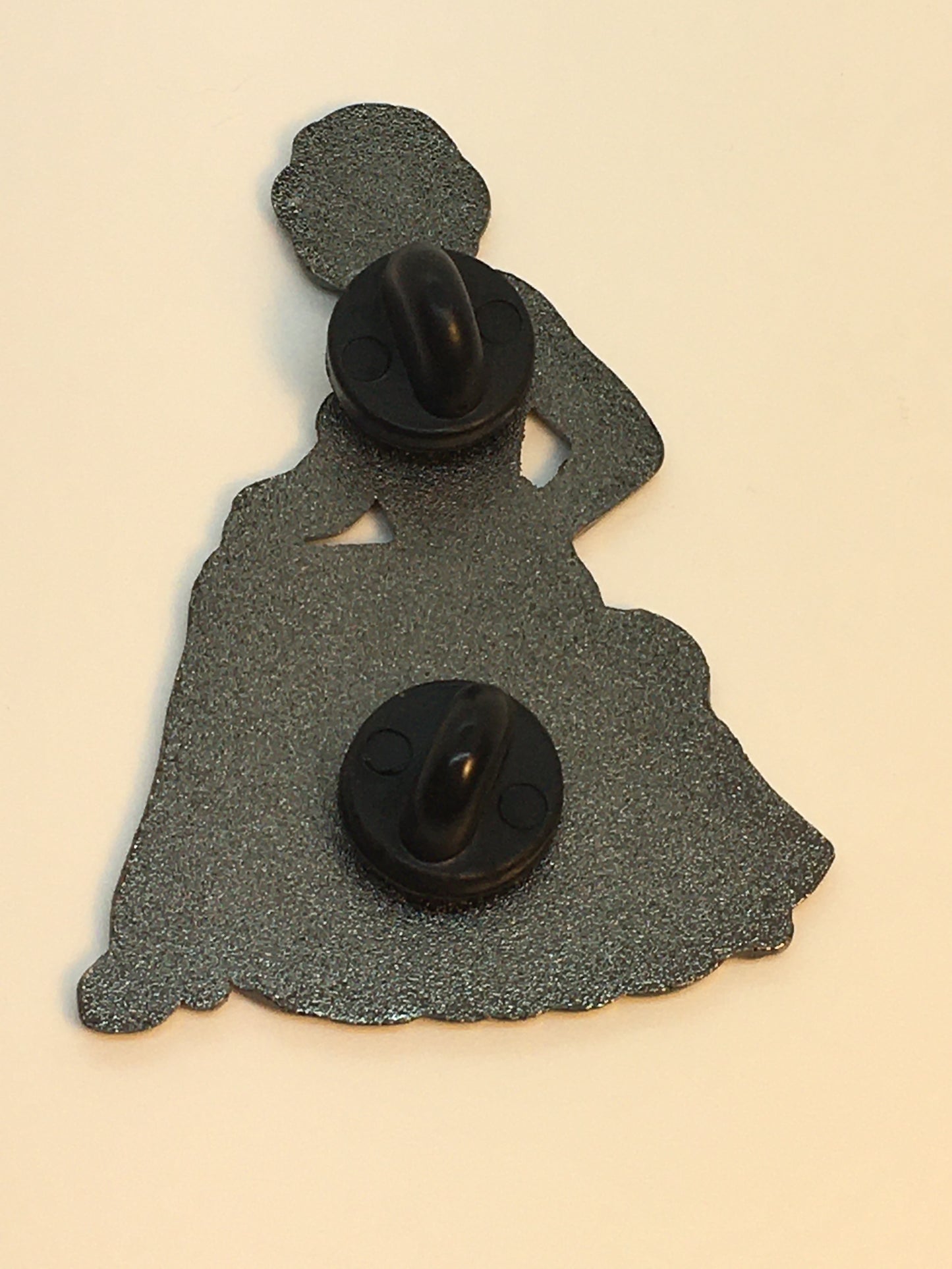 Pin Up Snow Corset Pin