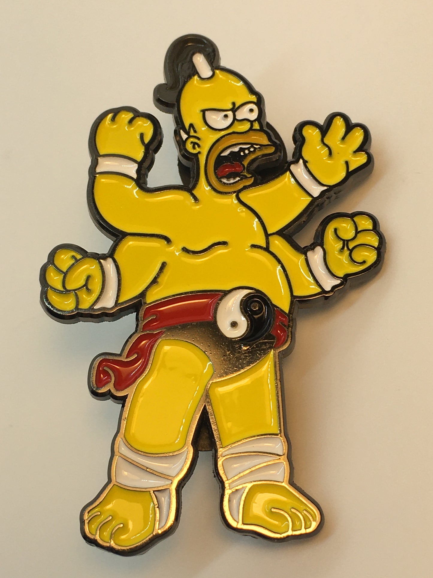 Homer Goro Combat Pin