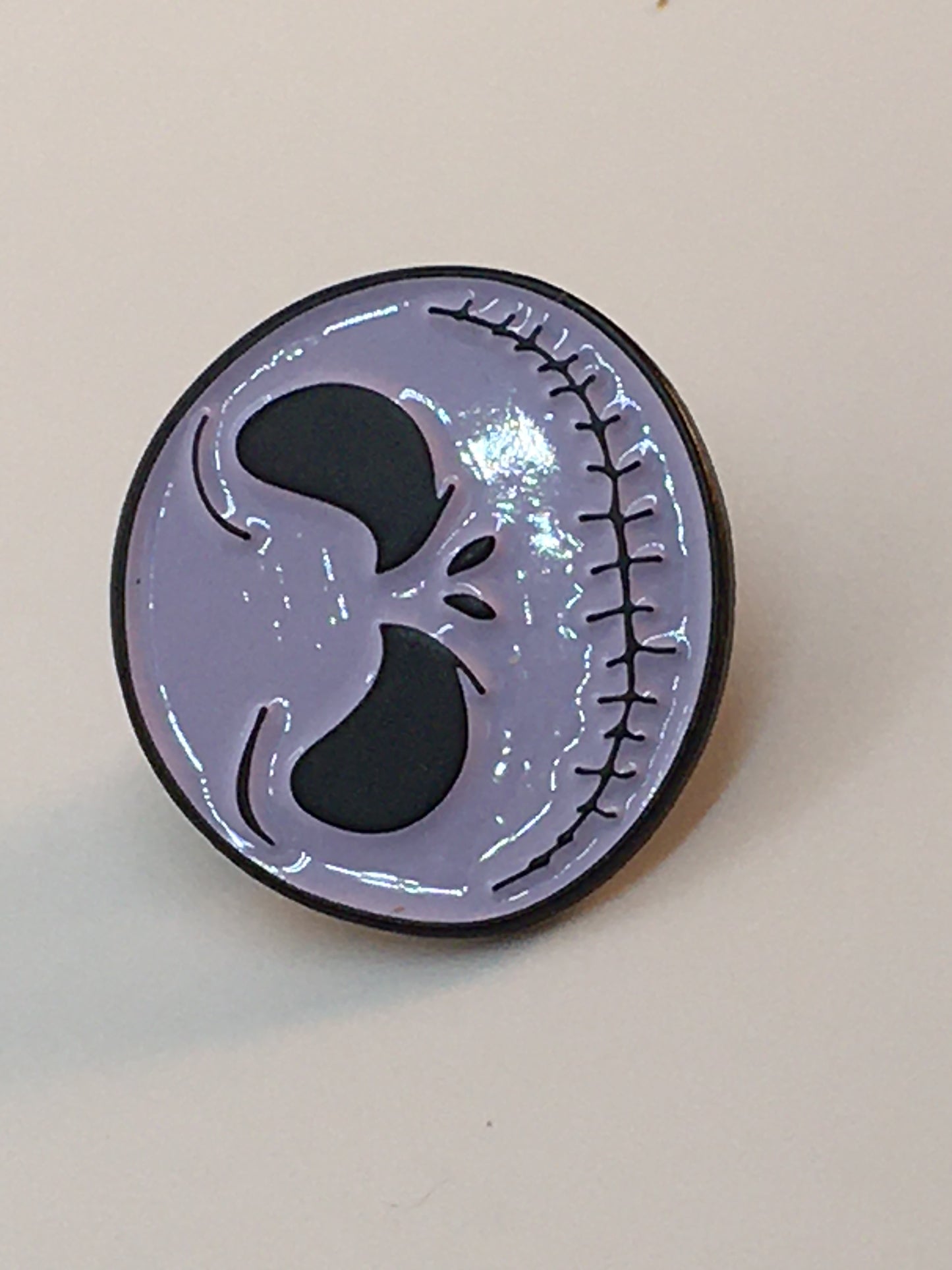 Jack Smiling Skeleton Pin