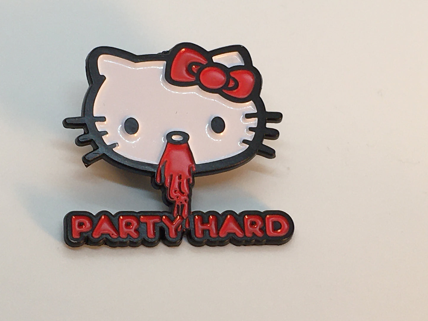 Party Hard Kitty Pin