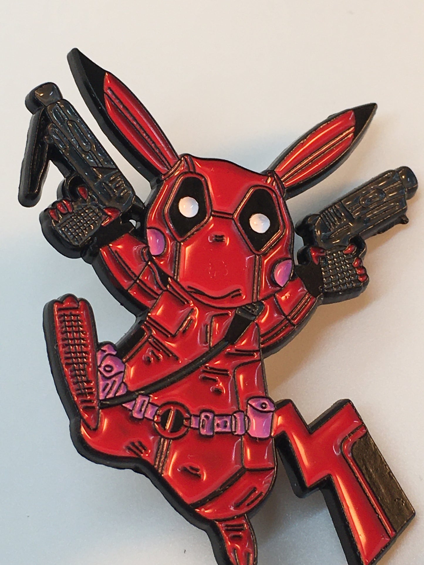 Pika-Pool Guns Pin