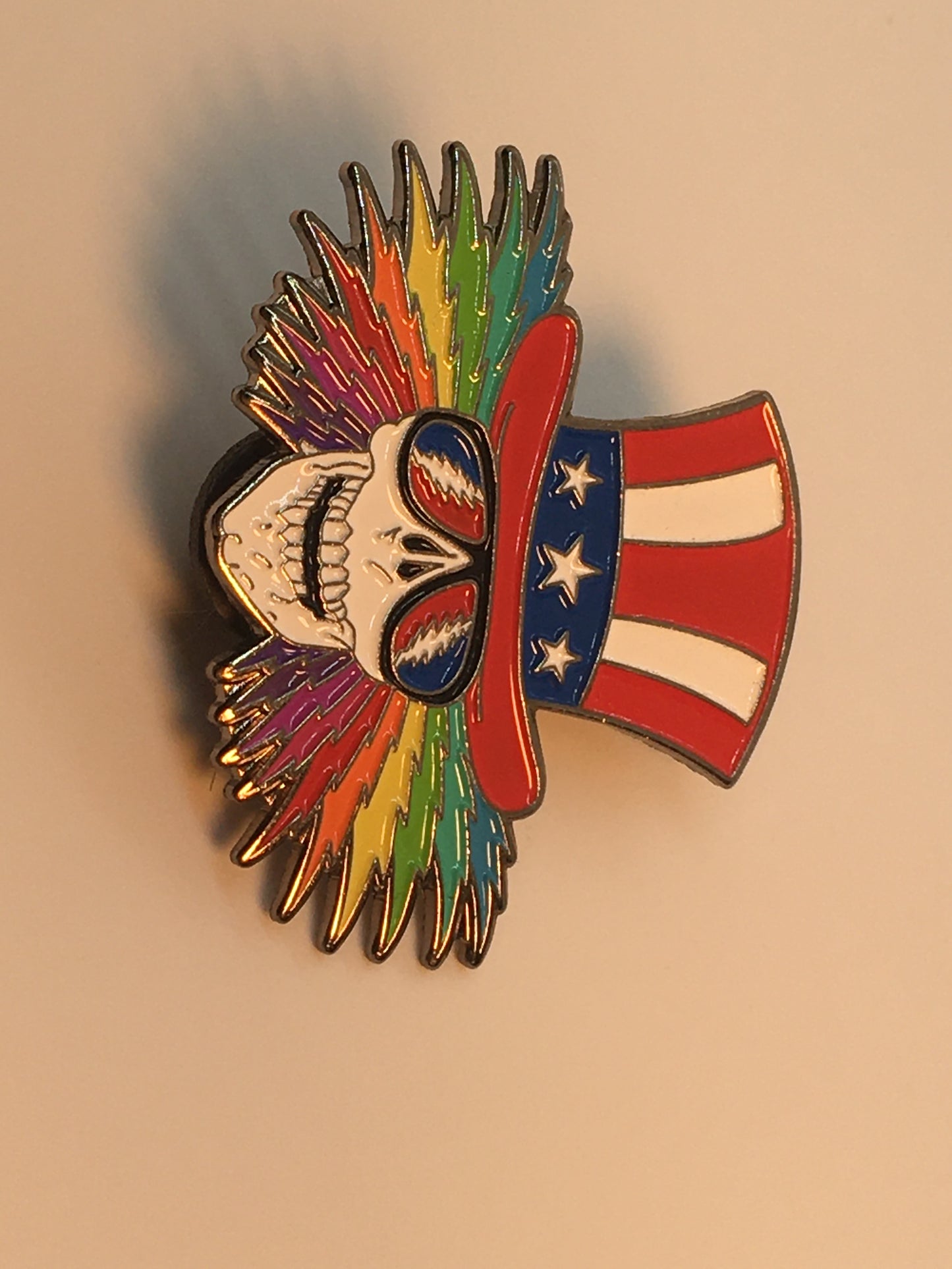 Grateful Uncle Sam Pin