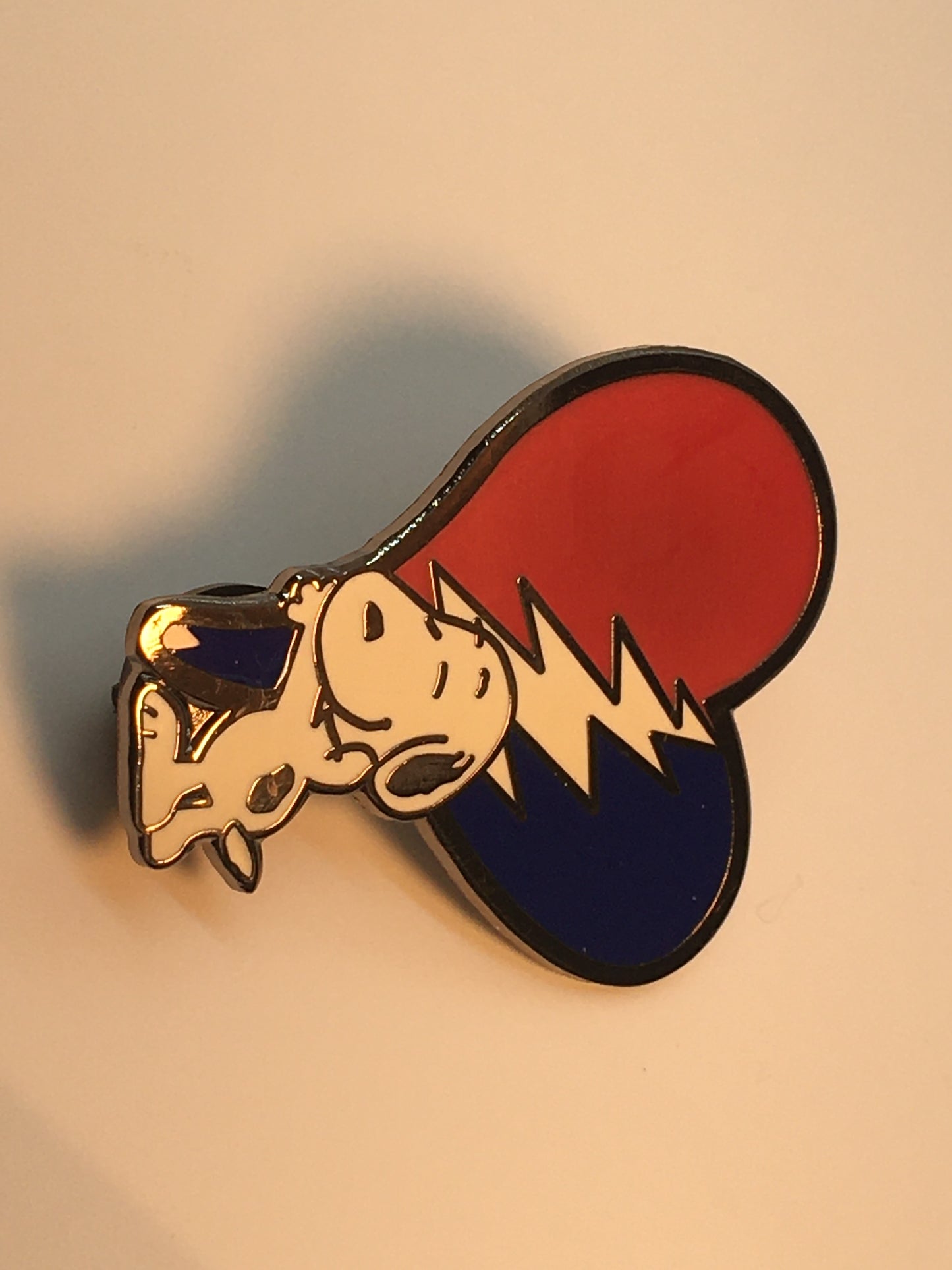 Grateful Snoopy Heart Pin