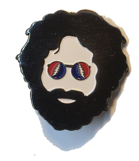 Jerry Garcia B/W Pin