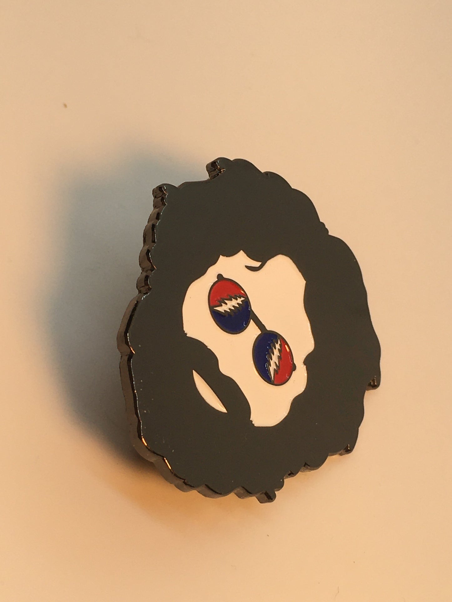 Jerry Garcia B/W Pin