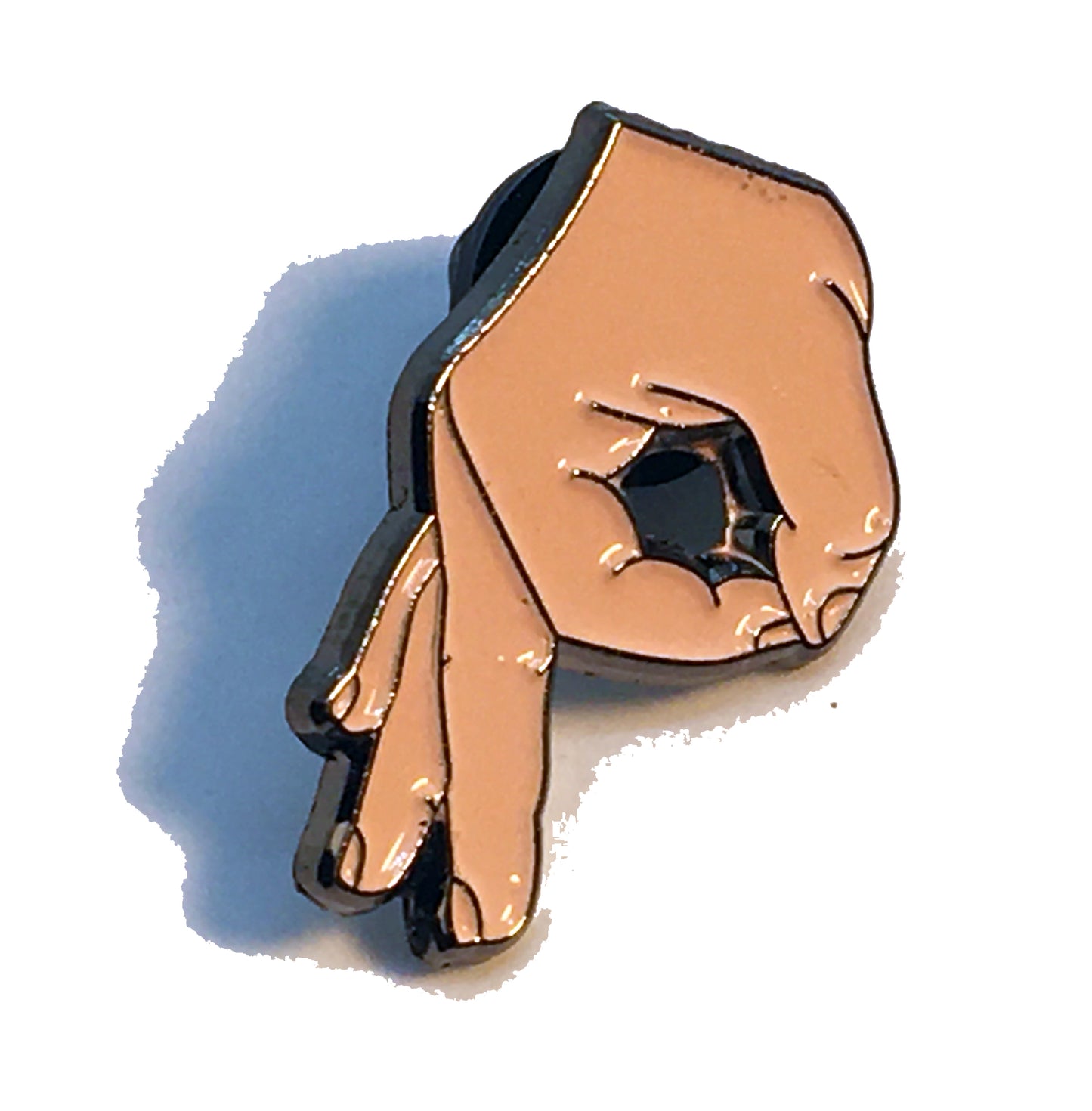 Circle Game Fingers Hole Pin