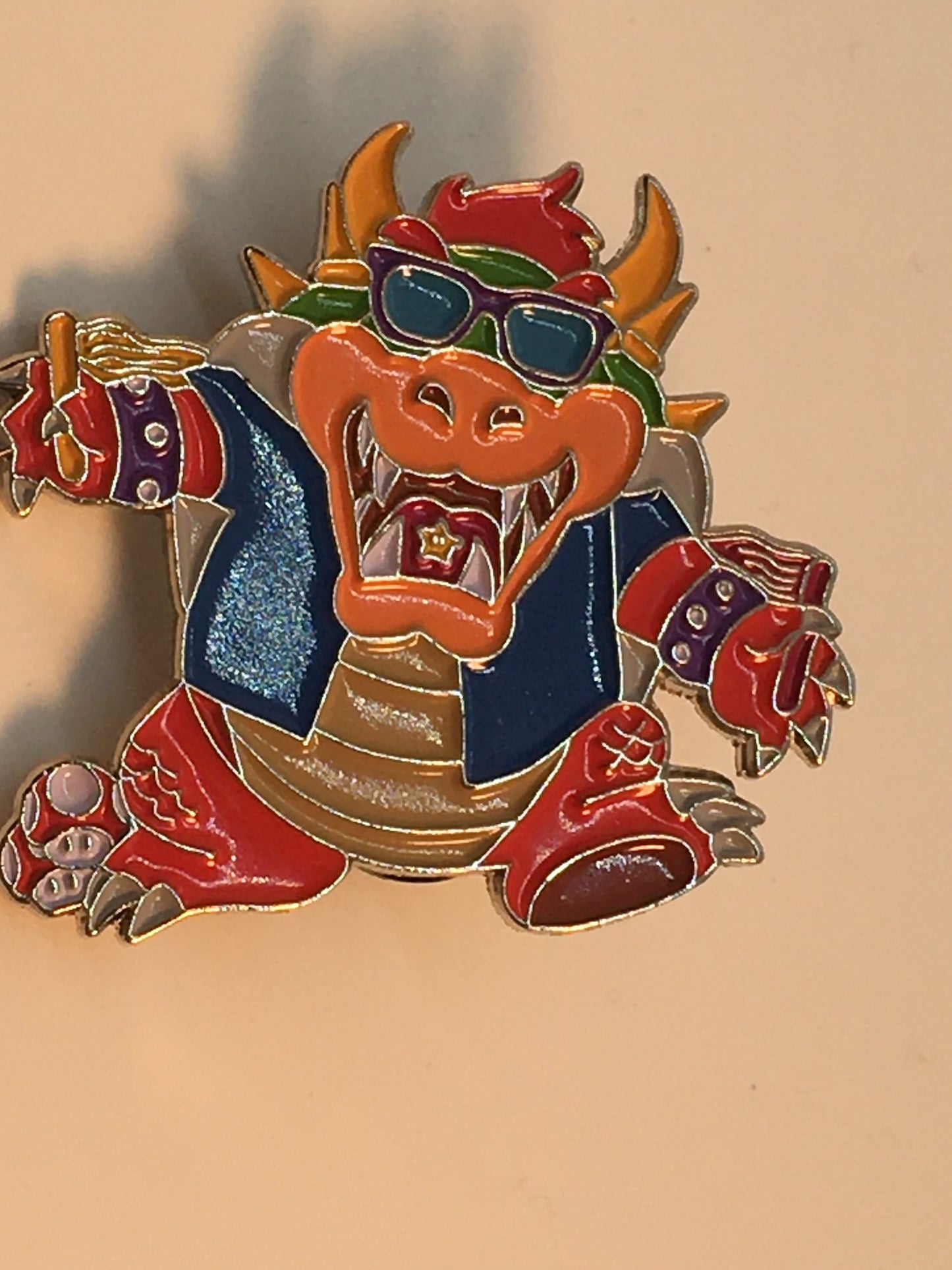Groovy Bowser Pin