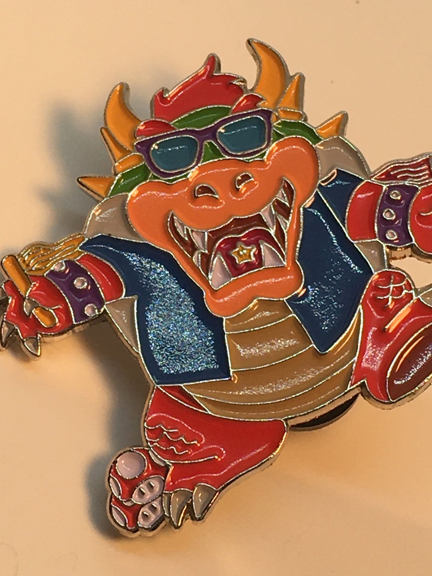 Groovy Bowser Pin