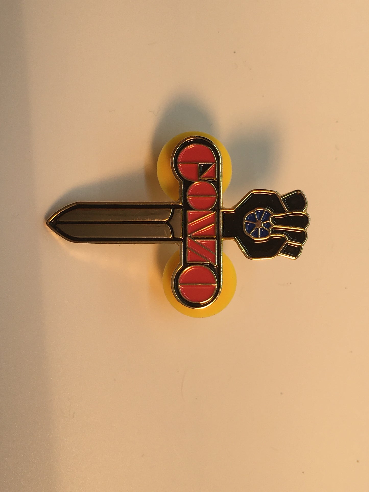 Gonzo Fist Knife Hunter S Thompson Pin