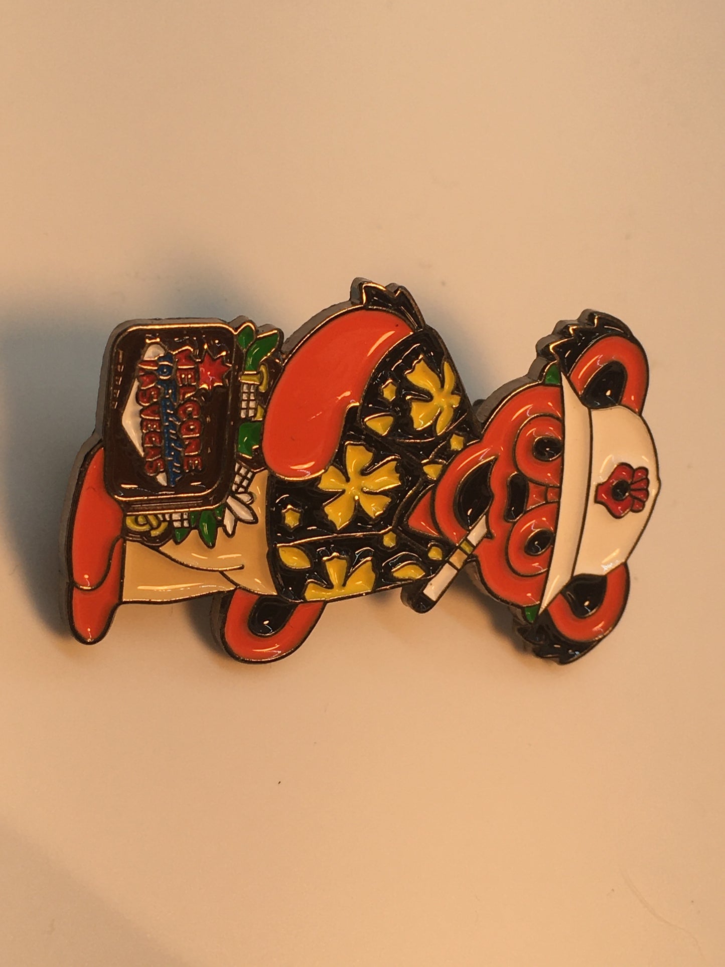 Hunter S Thompson Grateful Bear Pin